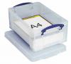Really Useful Boxes® opbergdozen transparant 9 liter