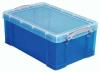 Really Useful Boxes CD/DVD-opbergdoos blauw 3 liter