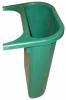 Rubbermaid afvalbak - vuilbak zijbakje groen 4,5 liter