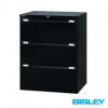 Bisley hangmappenkasten 3 laden dubbel DIN A4 1016x800x622 mm