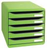 Exacompta ladenblok Big Box Plus Classic 5 laden groen