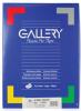 Gallery witte etiketten 70x25 mm  