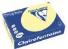 Clairefontaine gekleurd papier Trophée Pastel A4 210 g/m² geel 