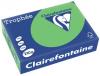 Clairefontaine gekleurd papier Trophée Intens A4 210 g/m² grasgroen