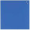 Naga magnetisch glasbord 45 x 45 cm cobaltblauw