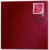 Naga magnetisch glasbord 35 x 35 cm rood