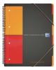 Oxford 4-gaats spiraalschrift 'International Organiserbook' A+ Geruit 5mm