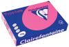 Clairefontaine gekleurd papier Trophée Pastel A4 120 g/m² felroze
