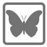 Safetool figuurpons vlinder 25 mm