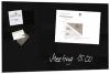 Sigel magnetisch glasbord 78x48 cm zwart
