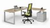 Swan Ring bureauset / L-vorm directie bureau 180 x 200 cm