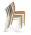 Maya stapelbare design stoel