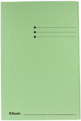 Esselte dossiermap met 3 kleppen folio groen