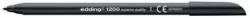 Edding viltstift e-1200 zwart - 10 stuks