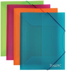 Gallery elastomap A4 Bicolor uit PP ass. kleuren 