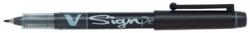 Pilot fineliner V-Sign Pen zwart