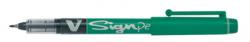 Pilot fineliner V-Sign Pen groen  