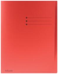 Esselte dossiermap A4 uit karton 180g/m² rood met overslag van 1 cm  