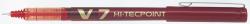 Pilot roller Hi-Tecpoint V7 rood