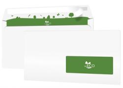 Vensterenveloppen 114x229 mm (C6/5) Strip - Venster rechts