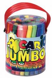 Carioca viltstift Jumbo Superwashable - 50 stiften in plastic pot