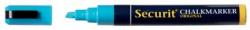 Securit krijtmarker medium blauw - Doos van 12 stuks