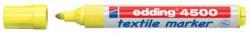 Edding Textielmarker e-4500 neongeel