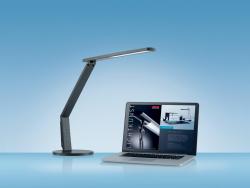 Hansa bureaulamp Vario Plus LED-lamp antraciet