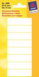 Avery witte etiketten 50x14m