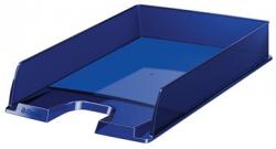 Esselte brievenbakje Vivida transparant blauw 