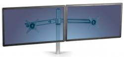Fellowes monitorarm Lotus voor 2 beeldschermen, zilver