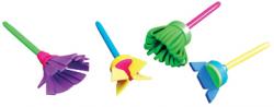 Bouhon Penselen Twirl-motieven - Set van 4 stuks