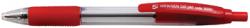 5Star balpen rood intrekbaar - Doos van 10 stuks