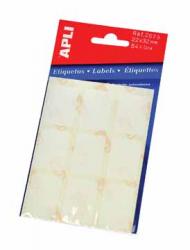 Apli witte etiketten in etui 26x54mm