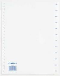 Class'ex maandelijkse tabbladen A4 uit PP 23-gaats jan-dec 
