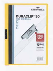 Durable klemmap Duraclip Original 30 geel 