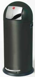 Hailo pedaalemmer - vuilbak Kick Maxx zwart 50 l - Hoogte: 86 cm
