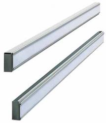 Nobo wandgeleiders index 20 - Ft 645 mm - Set van 2 klemlijsten