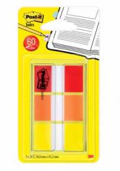 Post-it® draagbare Set index Standaard 24x43 mm  