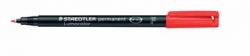Staedtler OHP-marker Lumocolor Permanent 318-2 rood fijn 0,6mm