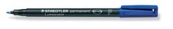Staedtler OHP-marker Lumocolor Permanent 318-3 blauw fijn  