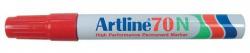 Artline permanente marker 70N rood