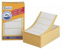 Avery computeretiketten 89x36 mm - Doos van 2.000 stuks