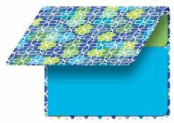 Avery Label Book blauwe klavers, 2 blokken, 80 etiketten