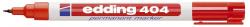 Edding permanente marker e-404 rood 