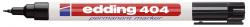 Edding permanente marker e-404 zwart