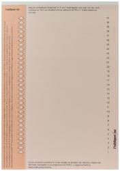 Elba etiketten voor hangmappen voor kasten nr. 9 oranje