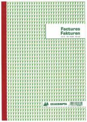 Exacompta factuurboek 21 x 13,5 cm tweetalig dupli