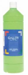 Gallery plakkaatverf flacon van 1.000 ml - lichtgroen