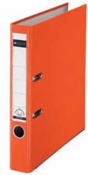 Leitz ordner karton afgewerkt met polypropyleen A4 5cm oranje